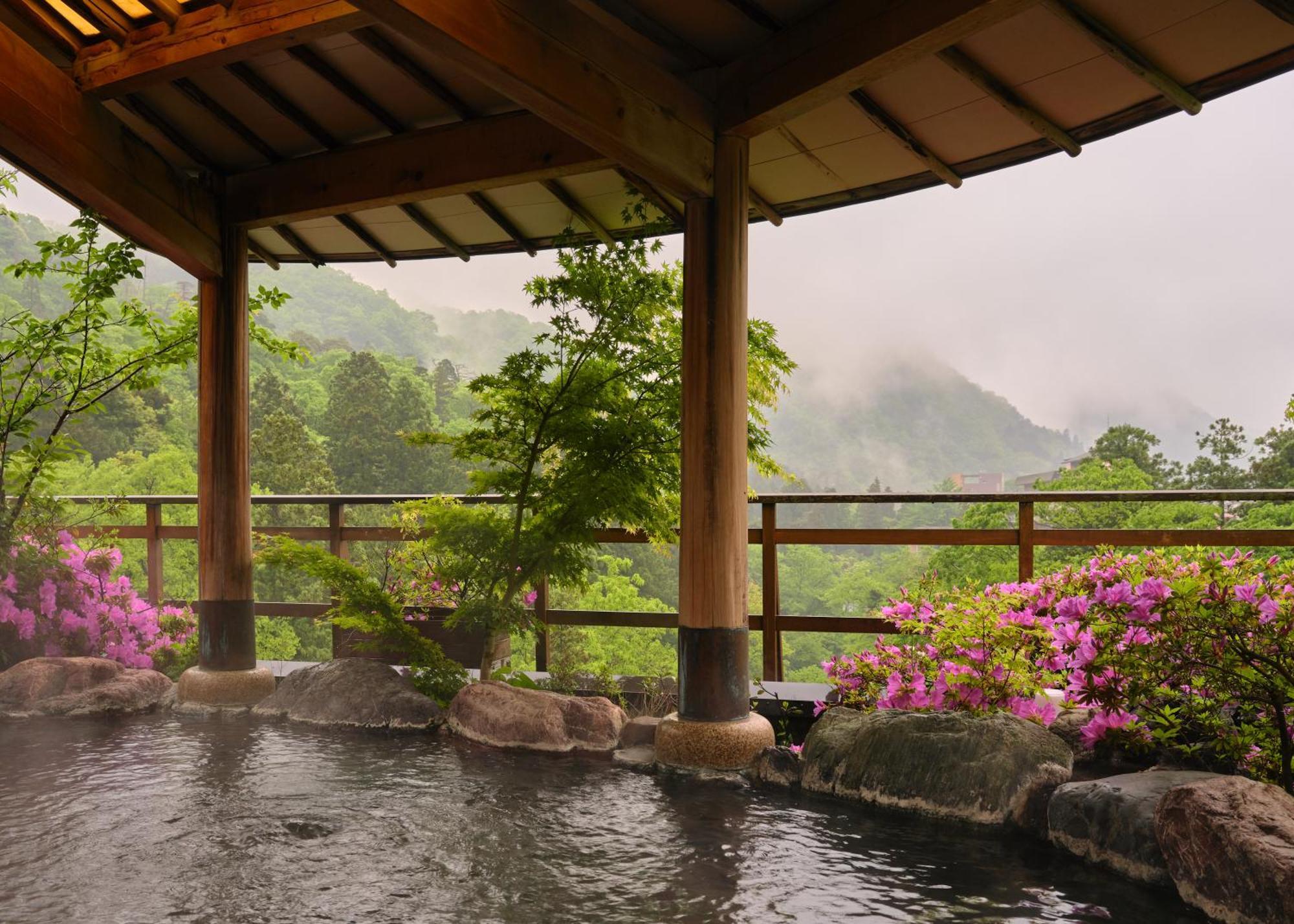 Yamanakaonsen Hanamurasaki Kaga  Eksteriør billede